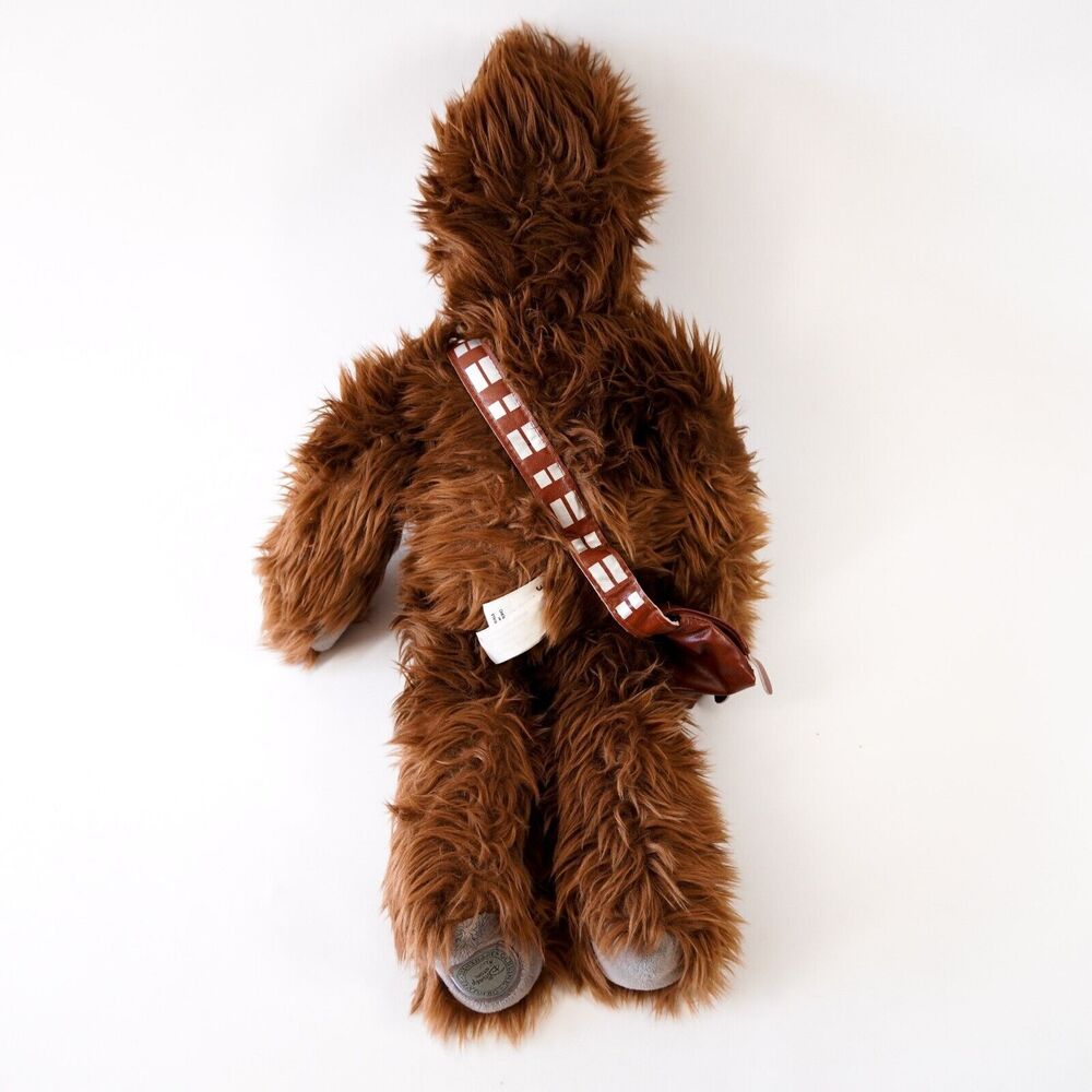 Disney Store Star Wars Chewbacca Plush 18" Wookie Chewie Stuffed Animal Toy - Picture 3 of 10